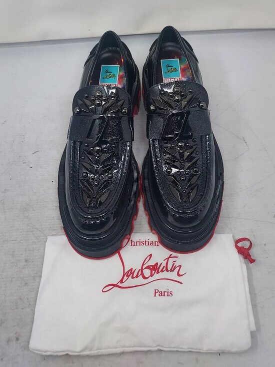 CHRISTIAN LOUBOUTIN Marvel WOMENS The Amazing Loubi Loafer Shoe - Picture 5 of 11